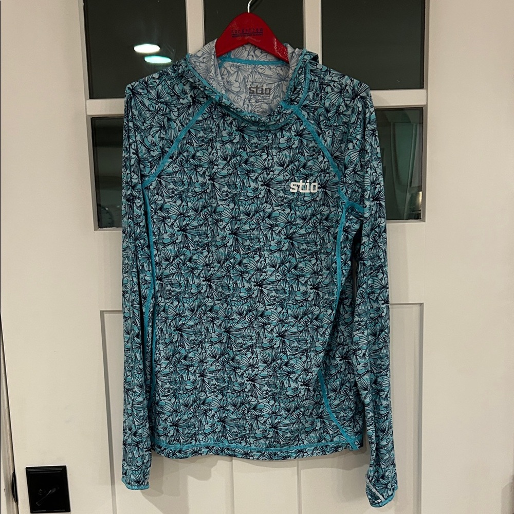 Stio Hylas hooded Long Sleeve sun top fishing
